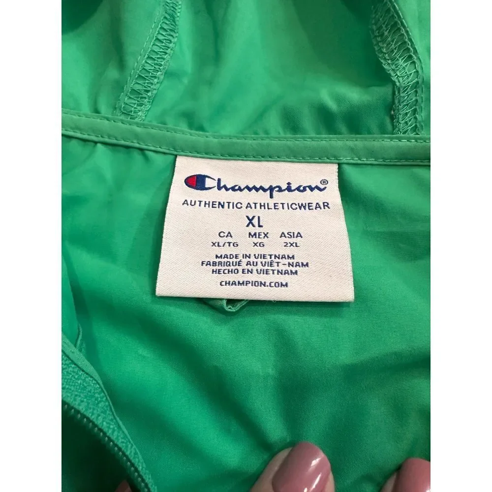 Columbia Men's Blue Teal Pullover Quarter Zip Front Pocket Size XL